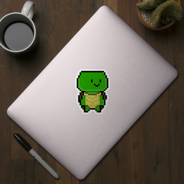 Pixel Turtle by lilBoi_Studios